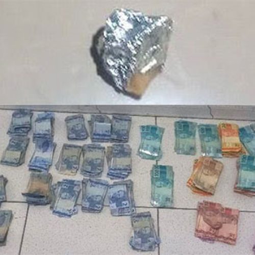 PM prende casal com crack e mais de R$ 15 mil em Serrinha