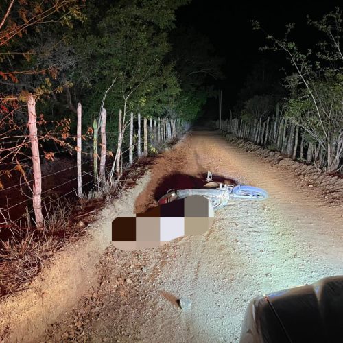 Homem é encontrado desacordado após acidente de moto na zona rural de Conceição do Coité
