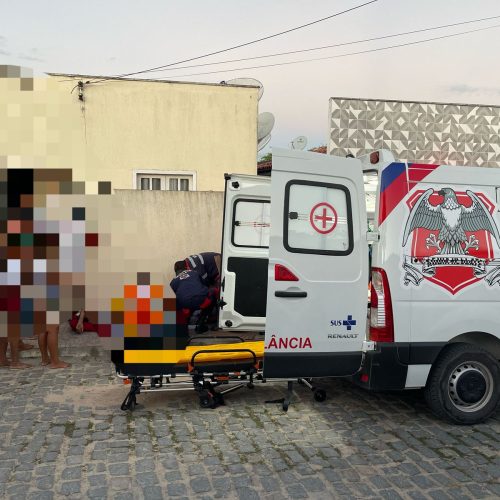 Motociclista fica ferido ao tentar evitar colisão com carro e cair na zona rural de Conceição do Coité