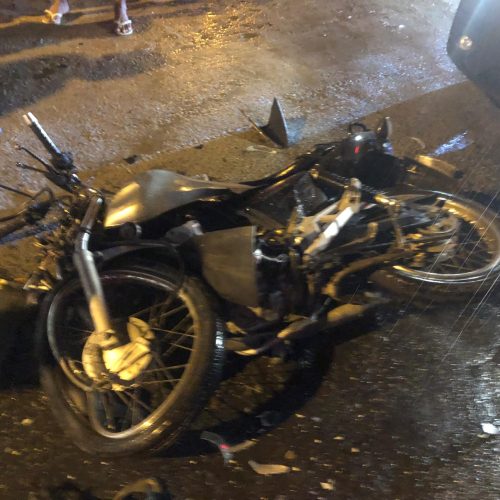 Motociclista morre após colisão entre carro e moto na BA-120 (saída Coité X Retirolândia)