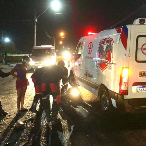 Ciclista fica ferido após cair na BA-409 em Conceição do Coité; outro acidente de moto foi registrado no mesmo local