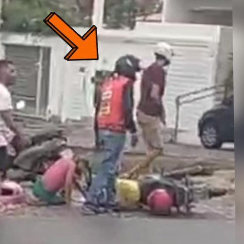Coité: Vítima de acidente ocorrido próximo ao Ginásio tenta localizar motociclista que fugiu do local: “Deveria ter empatia”