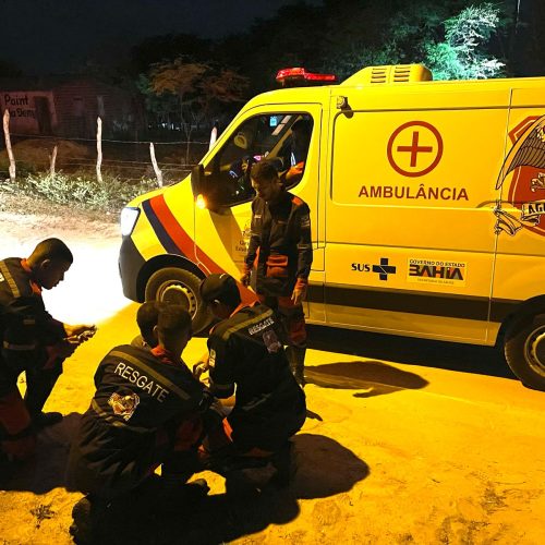 Homem fica ferido após acidente de moto na zona rural de Conceição do Coité
