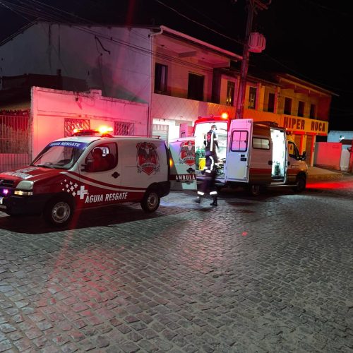 Homem sofre fratura exposta após colisão entre carro e moto no distrito de Salgadália em Conceição do Coité