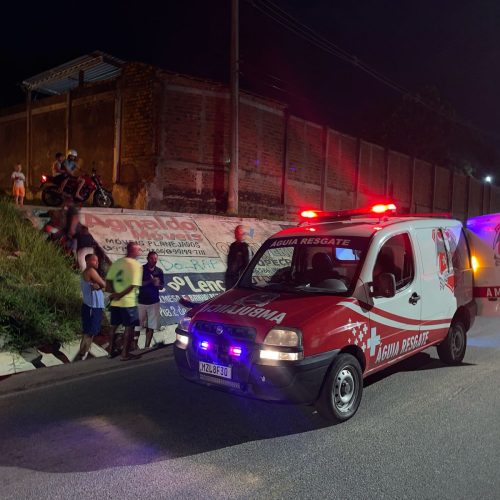 Homem perde controle de moto e cai em ribanceira na BA-409 em Conceição do Coité