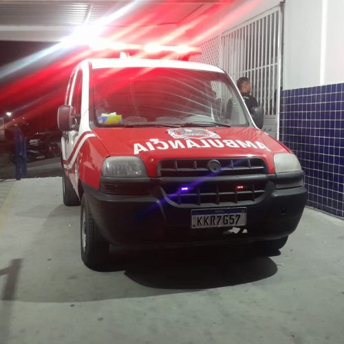 Jovem fica ferida após perder controle de motocicleta e cair na BA 409 em Conceição do Coité