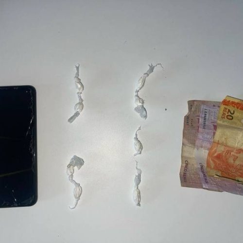 PM prende homem com drogas em Valente