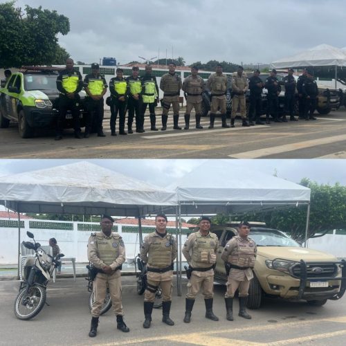 Segurança no trânsito: 16º BPM leva campanha Maio Amarelo em Biritinga