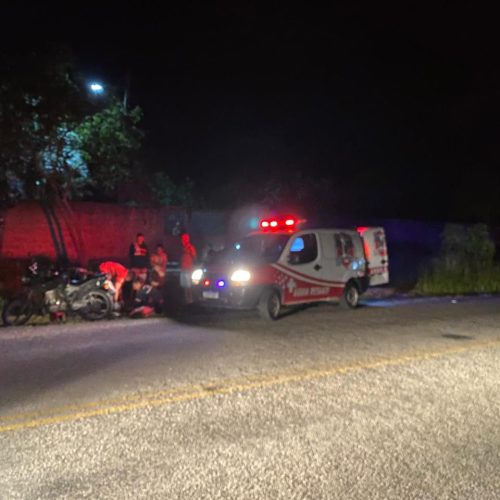 Homem fica ferido após queda de moto na BA 411 (trecho Coité ao distrito de Salgadália)