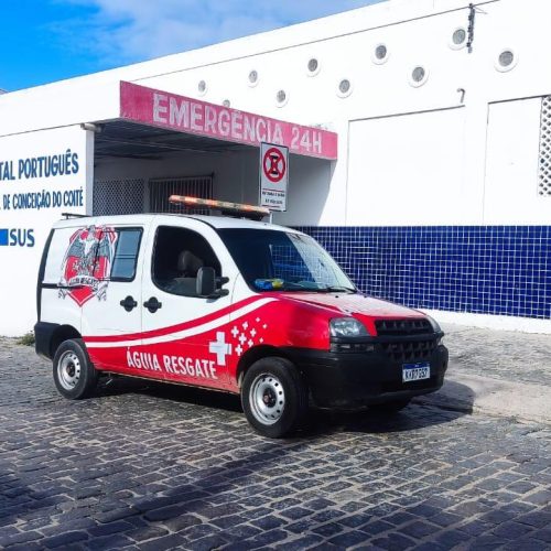 Jovem fica ferido após ser atingido por carro no bairro Alto da Colina, em Conceição do Coité