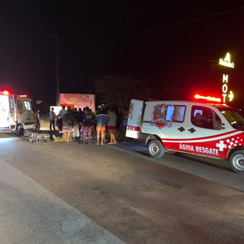 Após dia de trabalho, homem sofre grave acidente de moto entre Conceição do Coité e Retirolândia