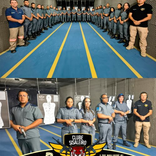 Clube de Tiro Sisaleiro promove instrução para vigilantes do Grupo MAP