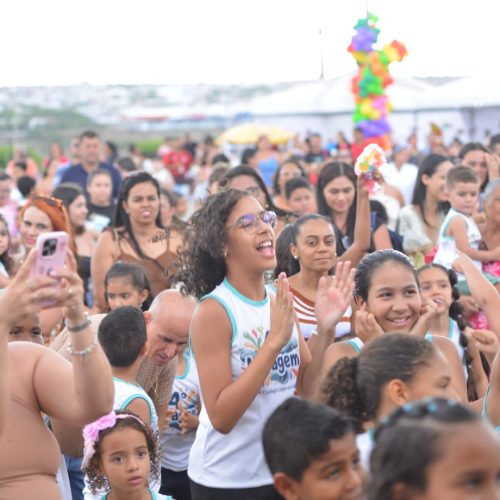 Colégio Lápis na Mão celebra 4ª Lavagem com muita animação em Conceição do Coité