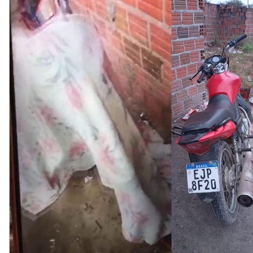 Coité: Moto tomada de assalto é encontrada escondida debaixo de lençol no fundo de casa na zona rural; vítima é entregador de delivery