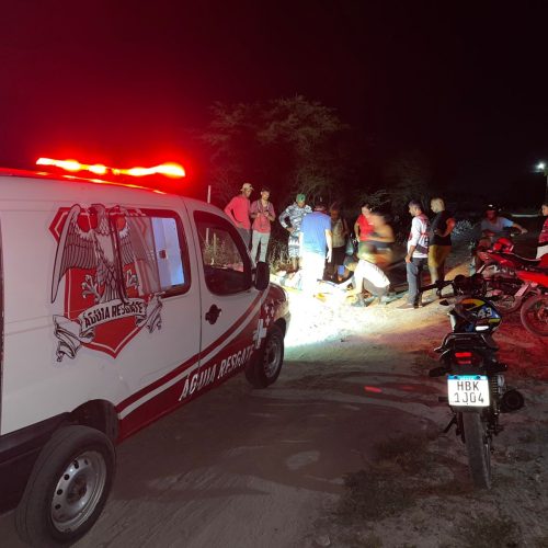 Homem fica ferido após acidente de moto em Conceição do Coité
