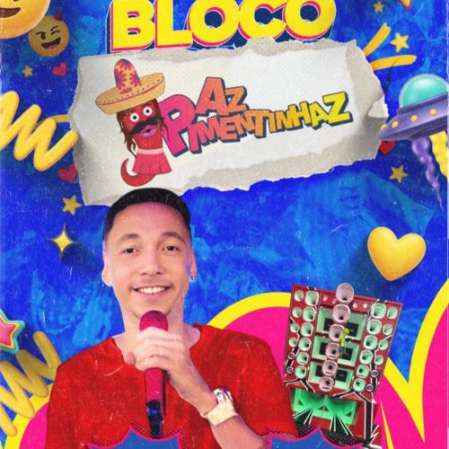 É hoje! Bloco Az Pimentinhaz promete agitar a tarde de Carnaval na Arena Pôr do Sol em Conceição do Coité