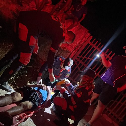 Homem é encontrado desorientado ao perder controle de moto e bater a cabeça no meio-fio na zona rural de Conceição do Coité