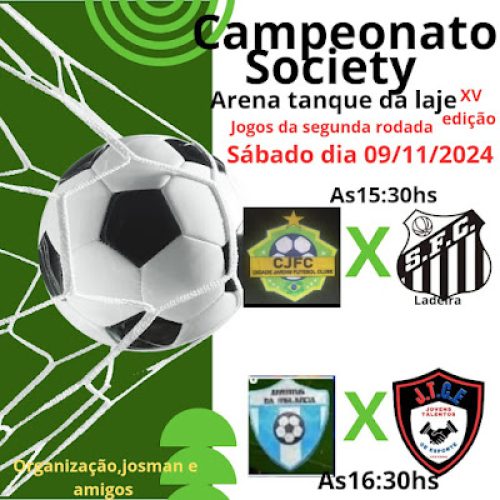 COITÉ – Rodada deste fim de semana pelo XV Campeonato do Areal em Tanque da Laje será no sábado (9); confira confrontos e arbitragem